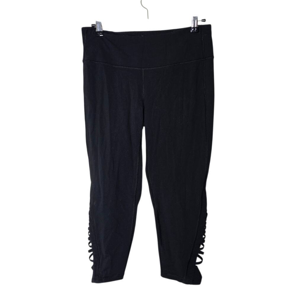 Athleta Mind over Mat Yoga Capri Black Medium